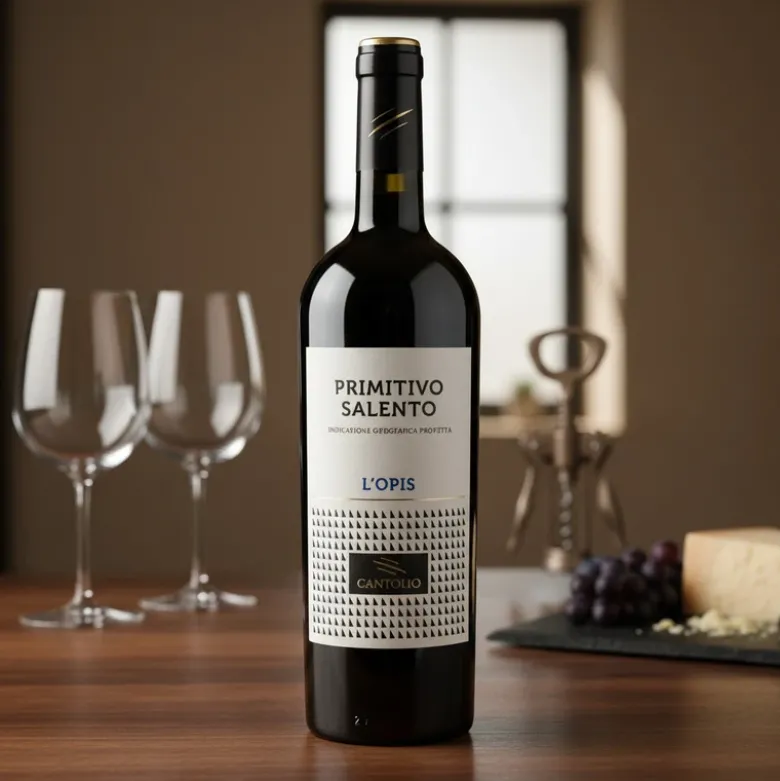 Primitivo del Salento IGT L’Opis 2023 0,75 L – Cantolio