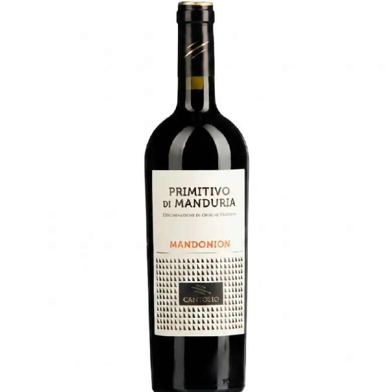 Primitivo di Manduria DOP Mandonion 0,75 L – Cantolio