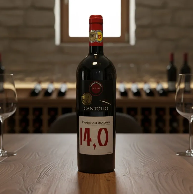 Primitivo di Manduria DOP Terra 14 % 0,75 L – Cantolio