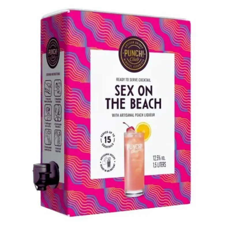 Punch Club Sex On The Beach Cocktail BiB 150 cl