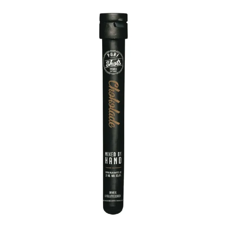 Pure Chokolade Shot 50x2cl Shotsrør