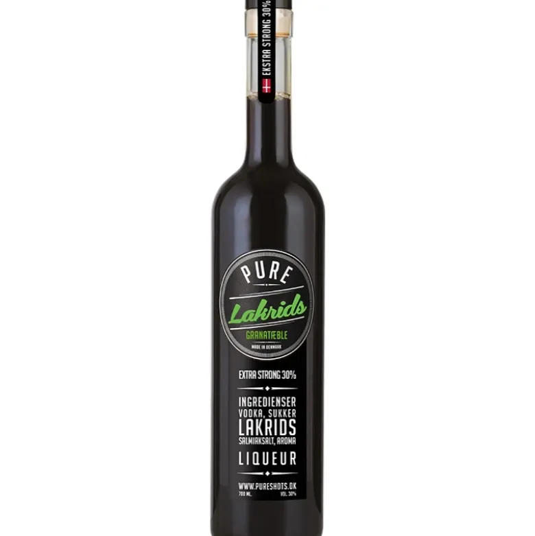 Pure Lakrids Granatæble Shot 30% FL 70