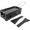 Raclette Sammenklappelig Rustfrit Stål til 2 personer