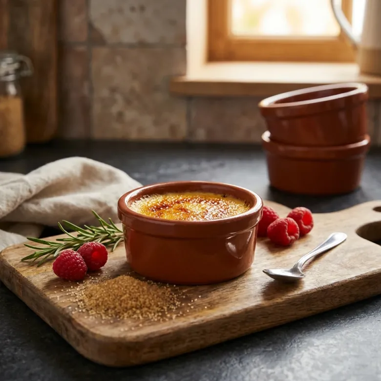 Ramekin Brun Stentøj Ø8x4,2cm