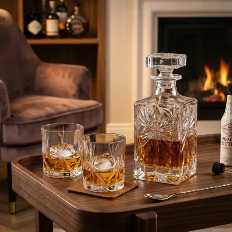 RCR Oasis Decanter Kvadratisk 85 cl