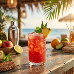 RCR Tiki Cocktailglas 45 cl 4 stk.