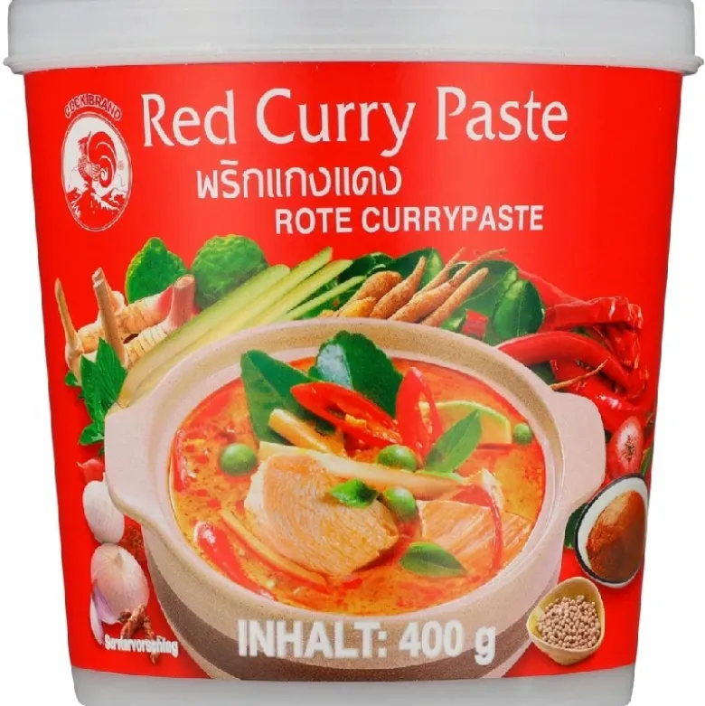 Rød karrypasta 400 G
