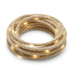 Reb 2 meter 20 varme hvide LED'er