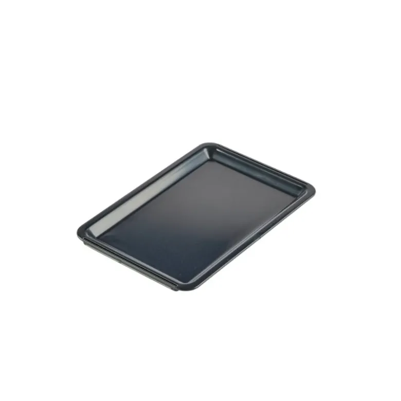 Regningsbakke Sort Plast 11x16,5cm