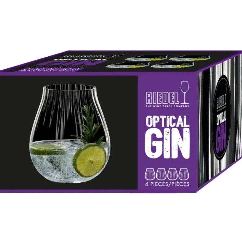 Riedel Mixing Sets Ginglas Sæt Optical - 4 glas