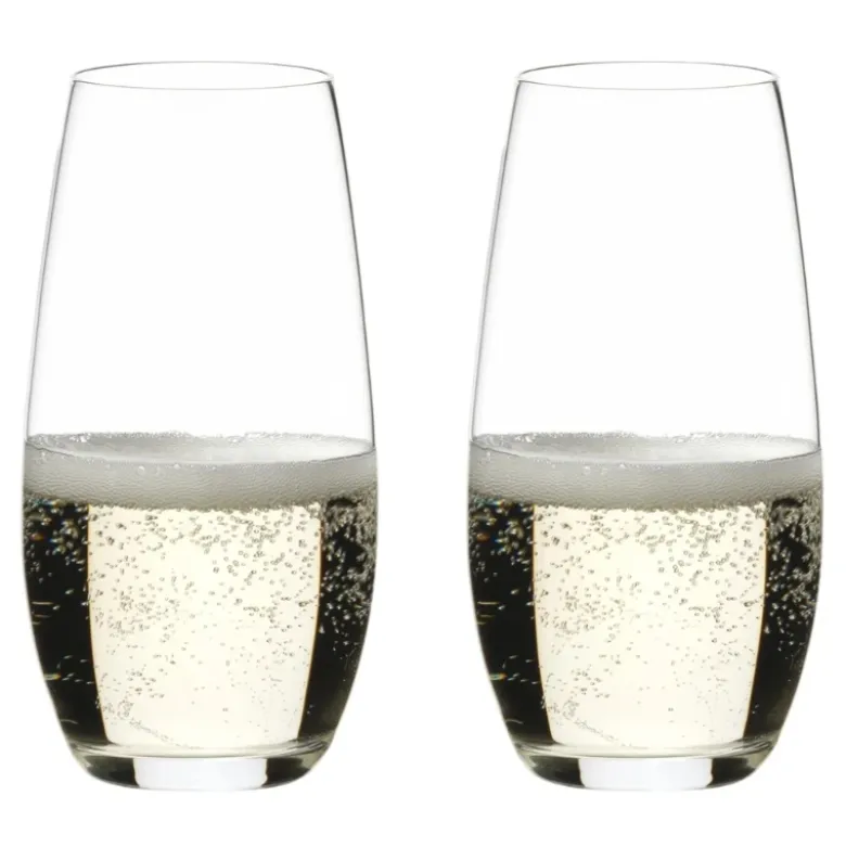 Riedel Tumbler vinglas O Champagne - 2 stk