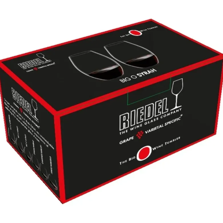 Riedel Tumbler vinglas O Old World Syrah - 2 stk