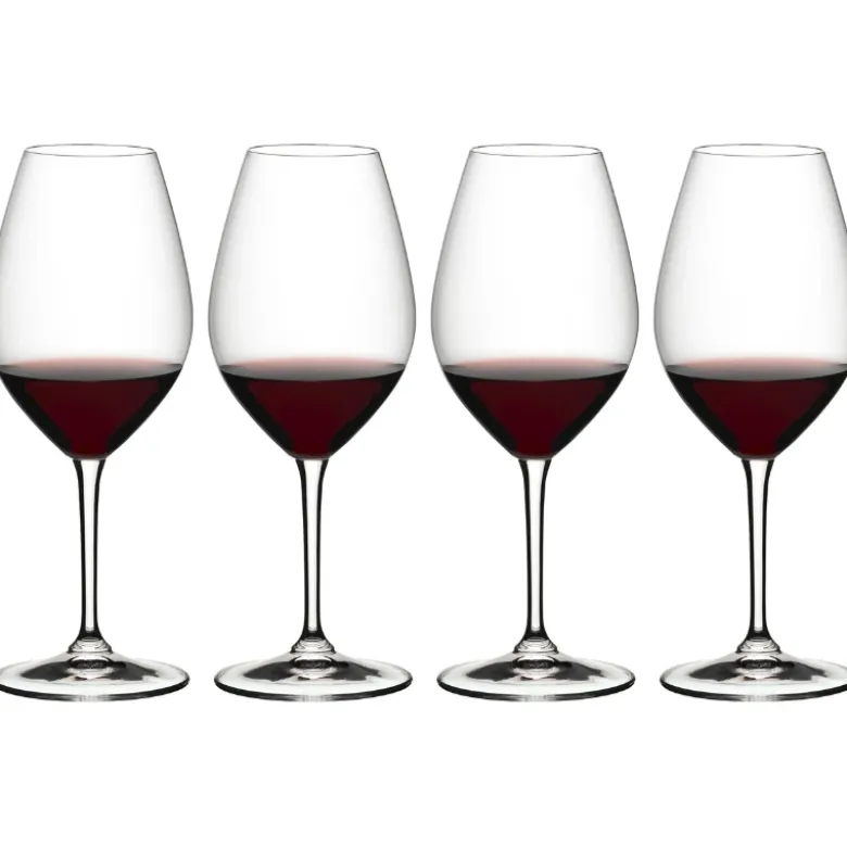 Riedel Wine Friendly Rødvinsglas - 4 glas