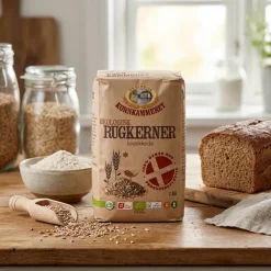 Rugkerner Knækket Øko Kornkammeret 1KG