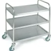 Rullebord m/3 hylder 91x59x93cm RS