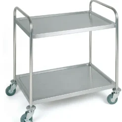 Rullebord m/2 hylder 91x59x93cm RS