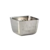 Rustfrit Stål Firkantet Hammeret Ramekin 71ml/2.5oz Genware