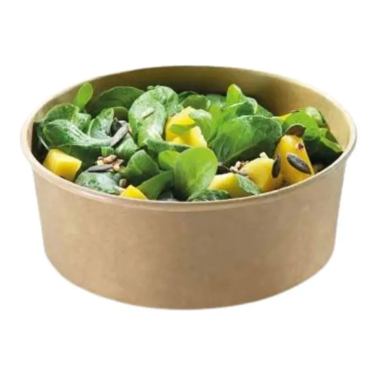 Salatskål rund 1200 ml Ø185 mm x 49 mm 40 stk.