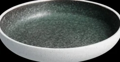 Salt tallerken uden fane - Grøn - ø17 cm