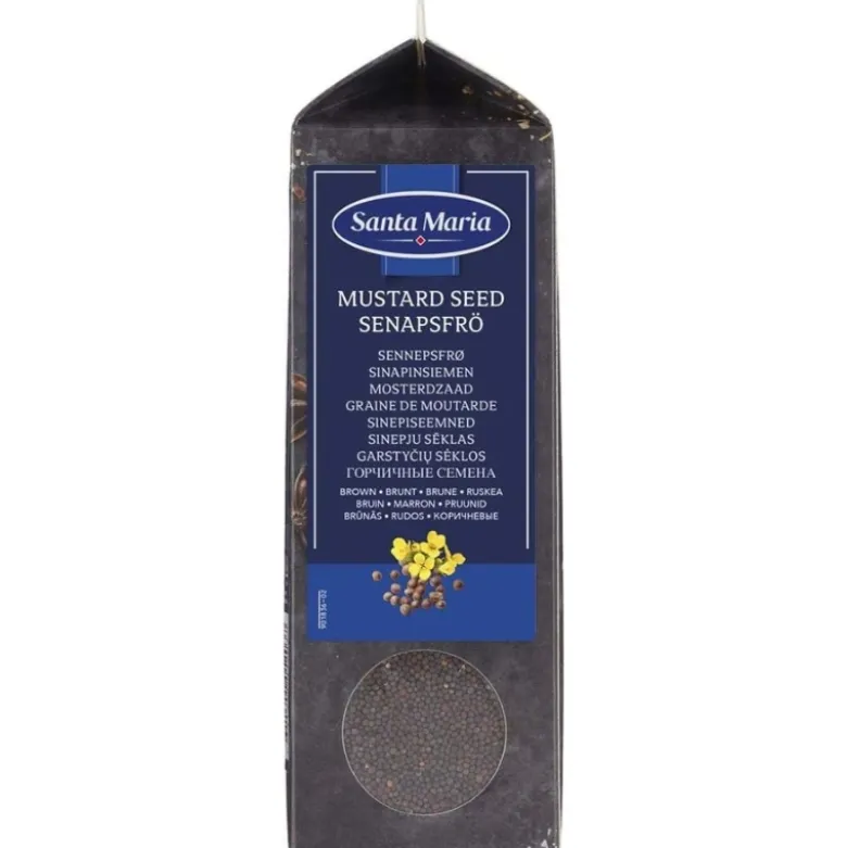 Santa Maria Brune sennepsfrø 610 G