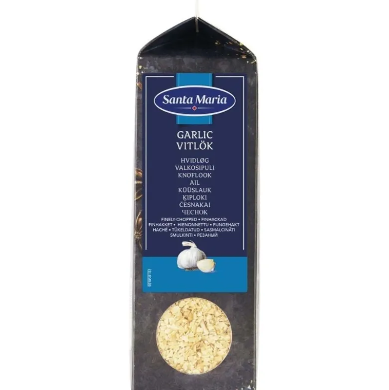 Santa Maria Finhakket hvidløg 560 G