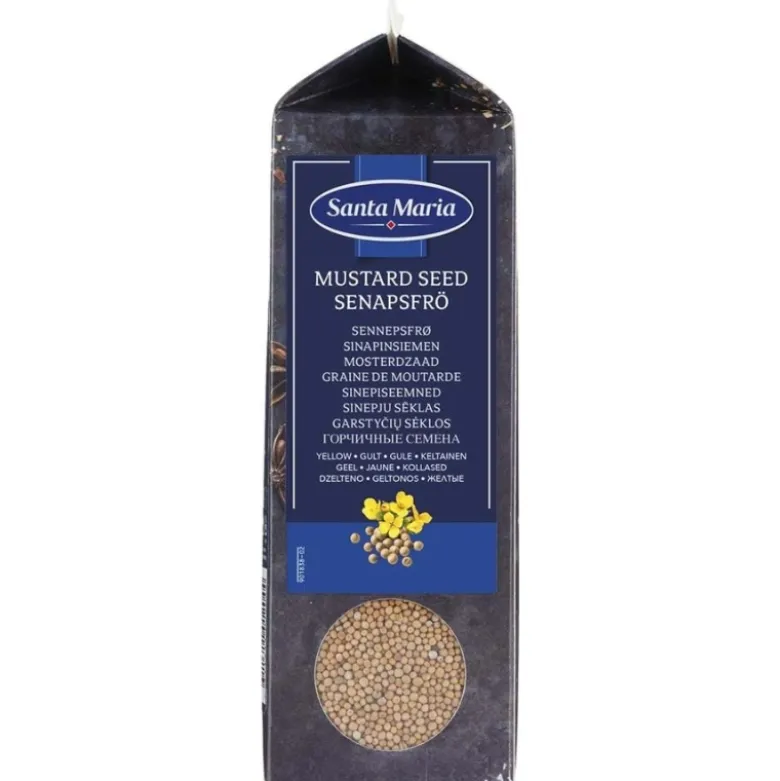 Santa Maria Gule sennepsfrø 640 g