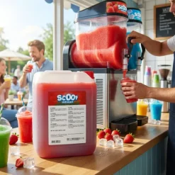 Scoop Slushice Jordbær, 5L