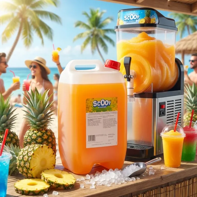 Scoop Slushice Koncentrat Ananas, 10L
