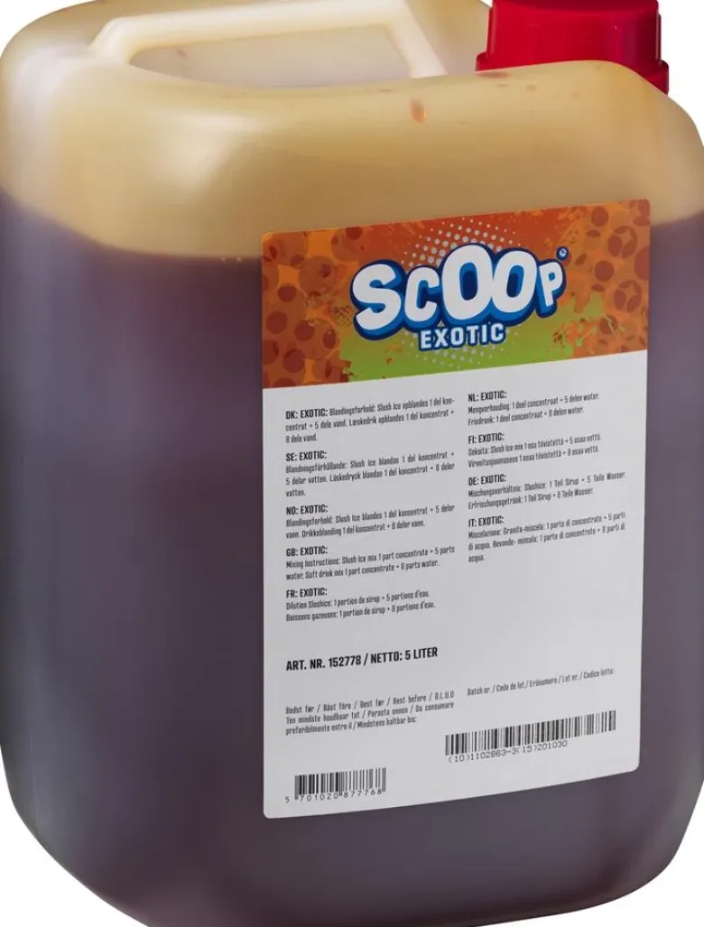 Scoop Slushice Koncentrat Exotic, 5L