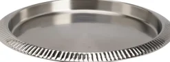 Serveringsbakke høj kant 35cm riflet
