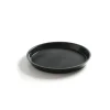Serveringsbakke med høj kant rund 320x37 mm skridsikker PP