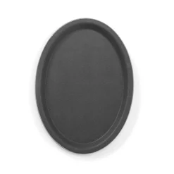 Serveringsbakke oval skridsikker 200x265 mm FRP