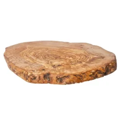 Serveringsbræt i Oliventræ 22-26cm