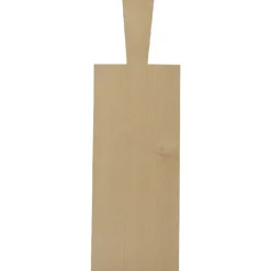 Serveringsbræt - ubehandlet eg 29 x 12 x 1,2 cm