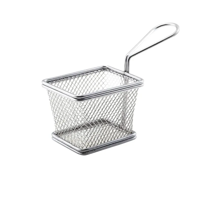 Serving Fry Basket Rektangulær 12,5 x 10 x 8,5 cm