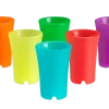 Shotglas frosted farvede