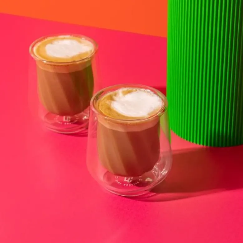 Siena dobbeltvægget cortado glas 2 stk La Cafetière