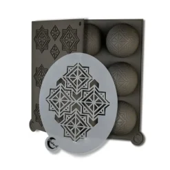 Silikoneforme Infinty Plate-it SÆT 3 SdV 24x16/24x16/ø19cm