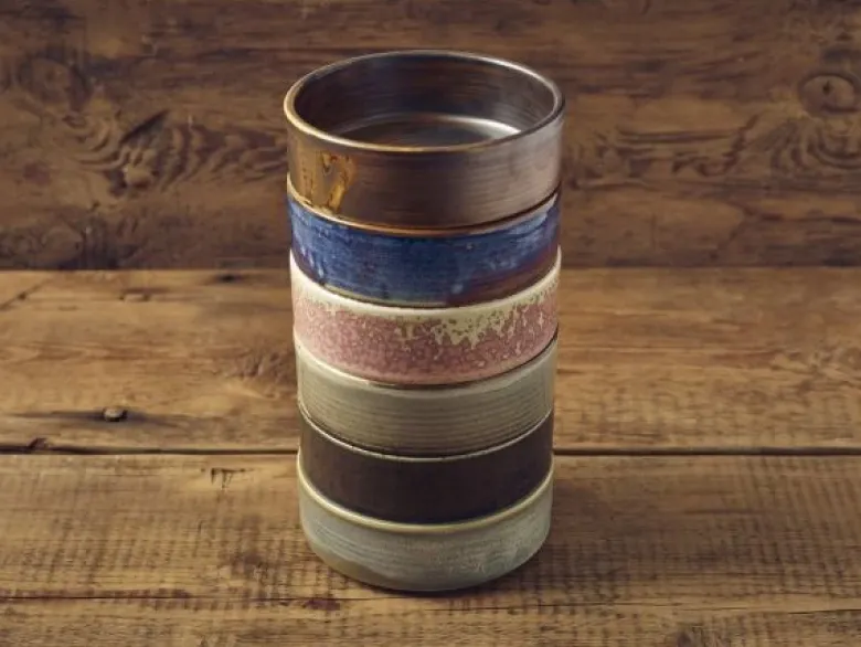 Skål 13cm - Rustik Kobber Terra