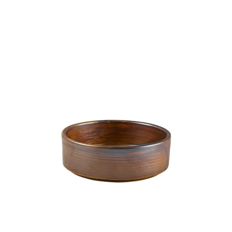 Skål 13cm - Rustik Kobber Terra