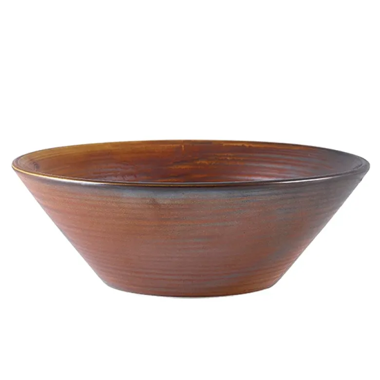 Skål 19.5cm - Rustik Kobber Terra