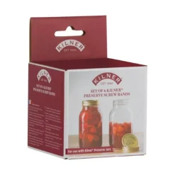 Skruelågsring sæt/6 Kilner® Ø 75mm 6-pack
