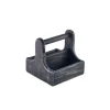 Small Black Wooden Bordholder