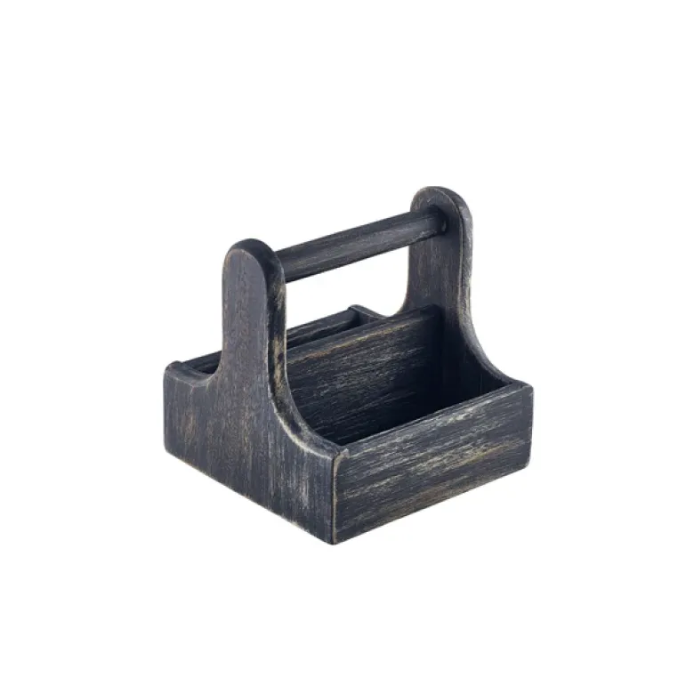 Small Black Wooden Bordholder