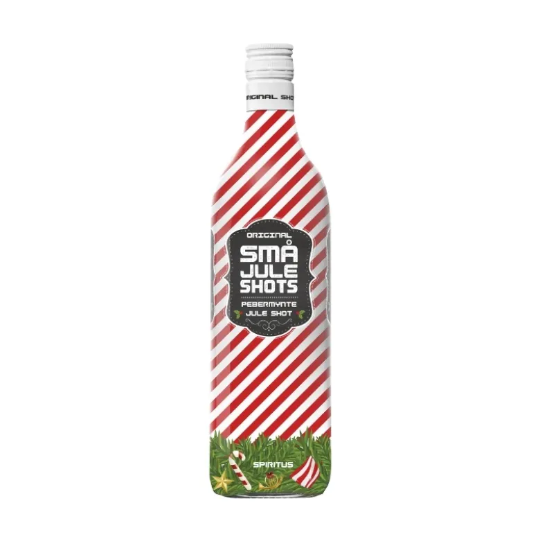 Små Jule Shots "Pebermynte" FL 100