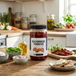 Soltørrede tomater i olie Feldthusen 1,1KG