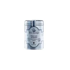 Sort Kampot peber 70g Terre Exotique