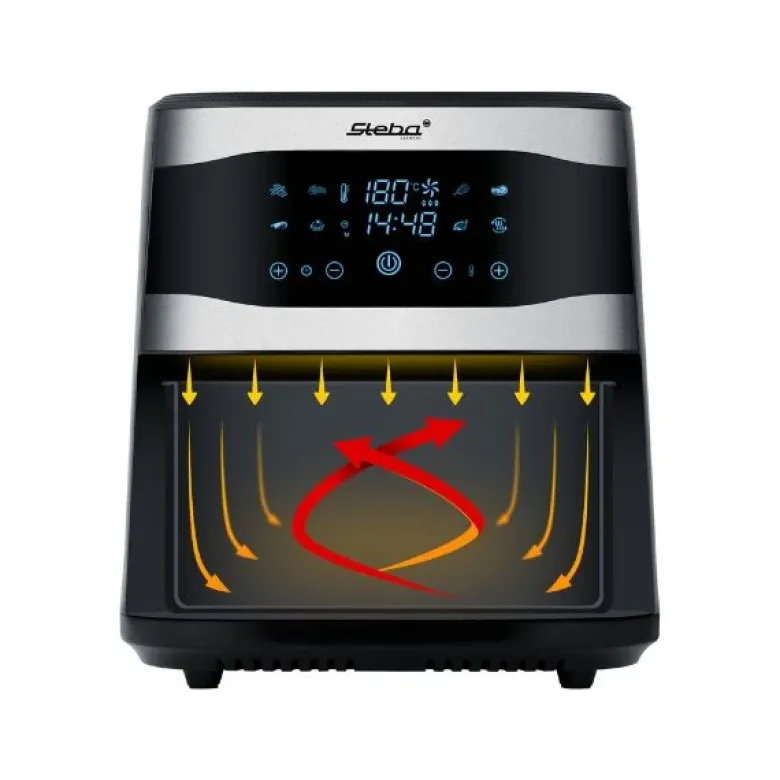 Steba Varmluftsfriture Family 8 L timer 80-200°C