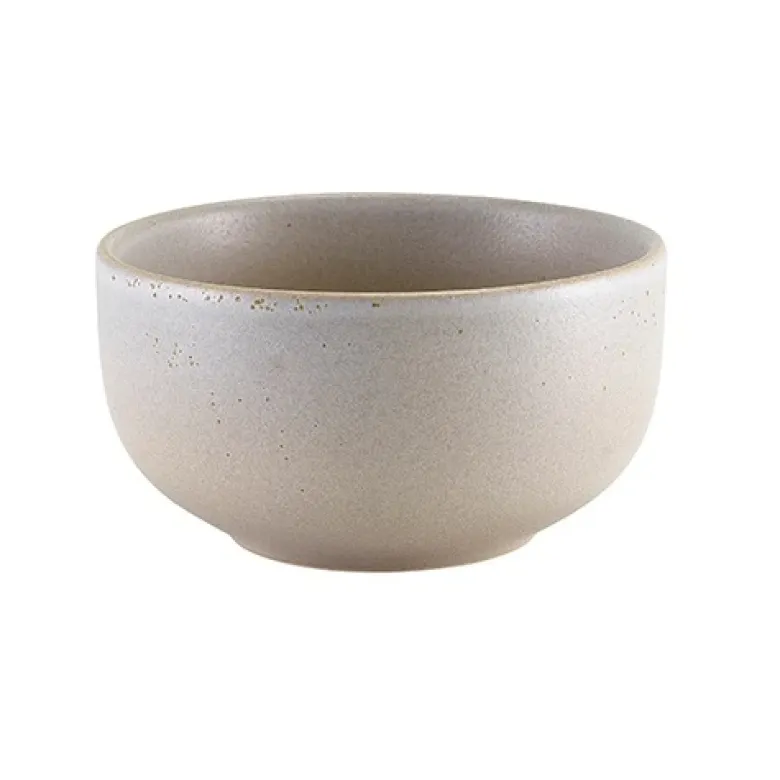 Stentøj Antigo Barley rund skål 12.5cm - Terra