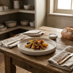 Stentøj Antigo Barley Tallerken 21cm - Terra